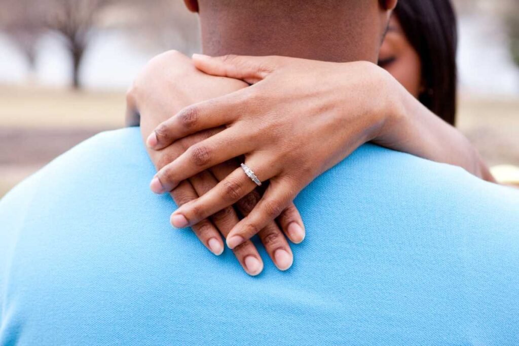 The Steady Heartbeat of Love: Why Consistency in Relationships is the Key to Lasting Love 8 Why Consistency in Relationships is the Key to Lasting Love hugging with ring