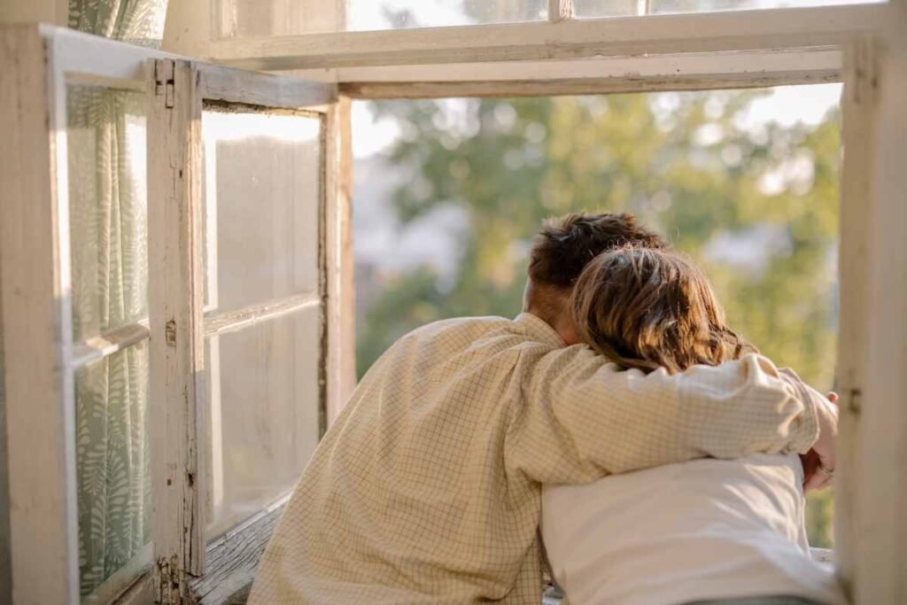 Why Do Good Women Choose the Wrong Men? Understanding the Patterns Behind Bad Relationships 23 The Black Cat Golden Retriever Relationship Theory How Opposites attract in Love Couple viewing out Window